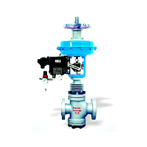 Large valve capacity, easy disassembly and assembly, dual guide structure, multi spring actuator, N series pneumatic double seat regulating valve from China